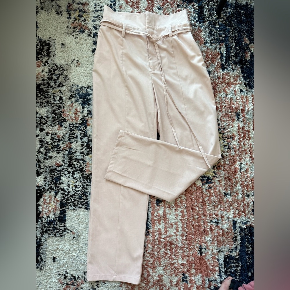 1. State Blush Women's High Waist Trousers